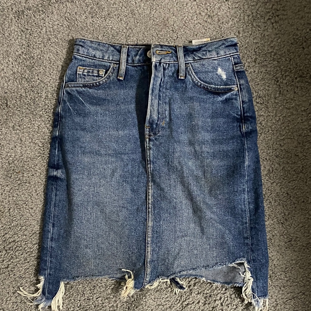 H&M Blue Denim Skirt